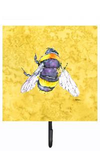 Bee on Yellow Leash or Key Holder by Caroline's Treasures