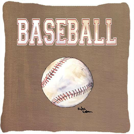 Baseball   Canvas Fabric Decorative Pillow - the-store.com