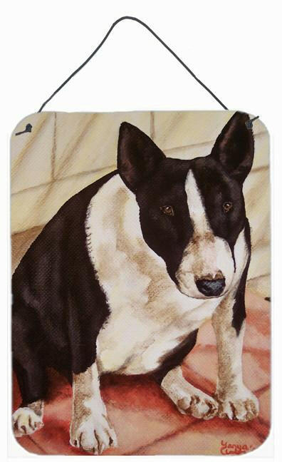 Bull Terrier English Bully Wall or Door Hanging Prints AMB1034DS1216 by Caroline's Treasures