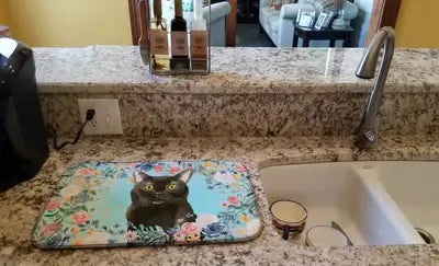 Cat Themed Dish Drying Mats
