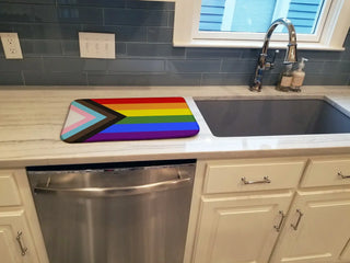 LGBTQ+ Gay Pride Dish Drying Mats – Celebrate Love & Color