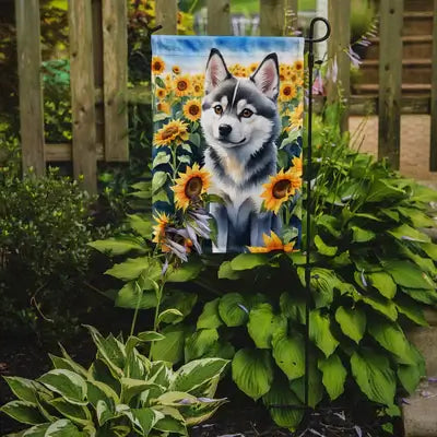 Alaskan Klee Kai garden flags