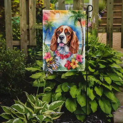 Cavalier Spaniel Garden Flags