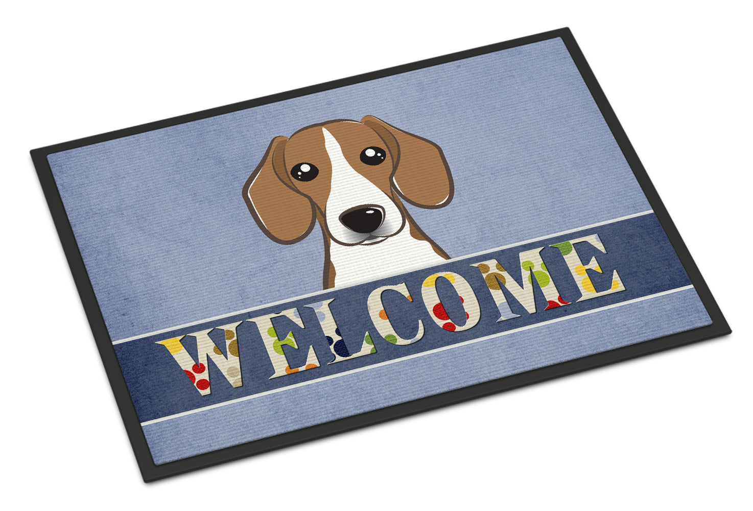 Caroline's Treasures Beagle Welcome Doormat - 24x36 Decorative Floor Mat – Indoor/Outdoor Rug with Artistic Flair BB1425JMAT