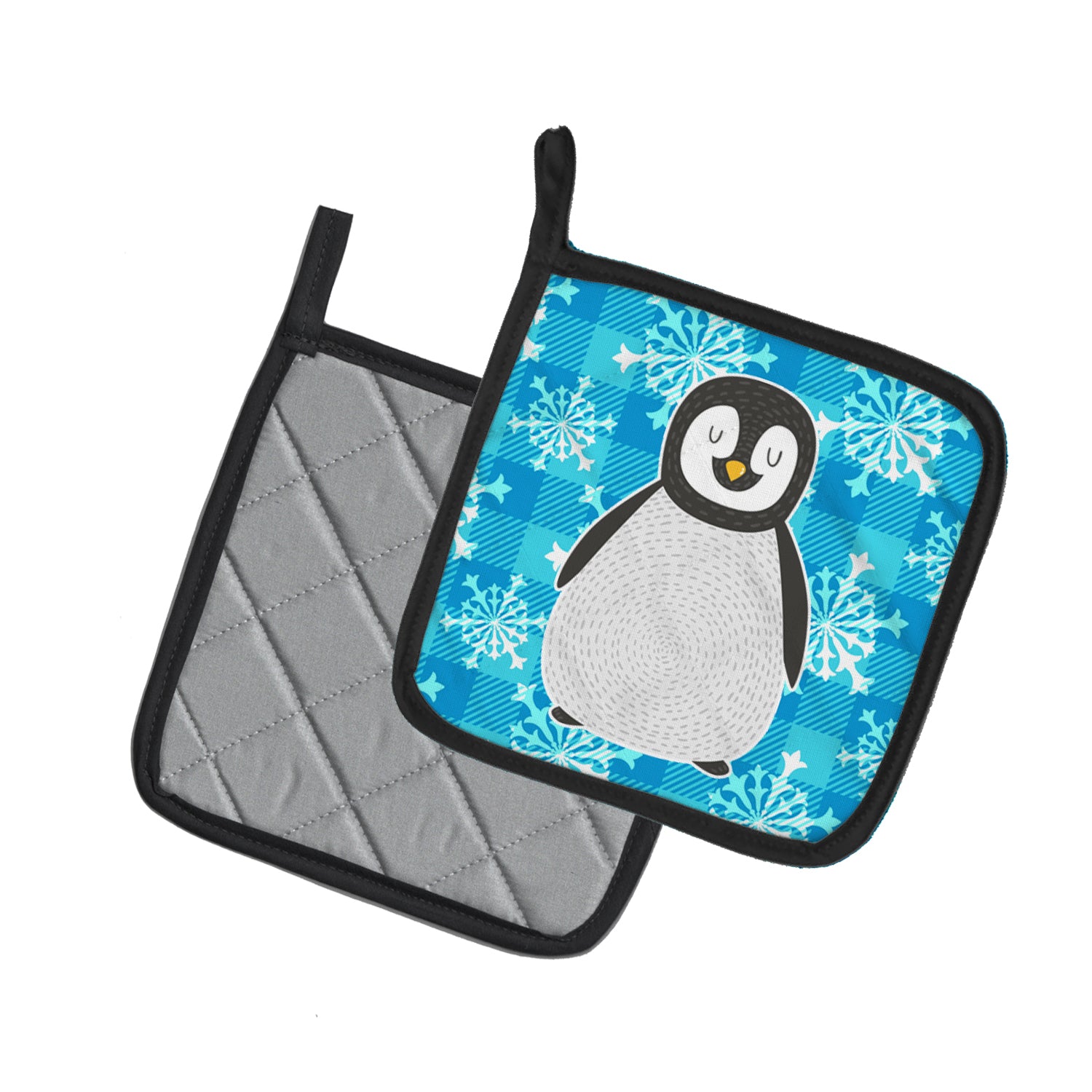 Caroline's Treasures Penguin Pot Holders - Set of 2 - Heat-Resistant Kitchen Essentials BB6771PTHD