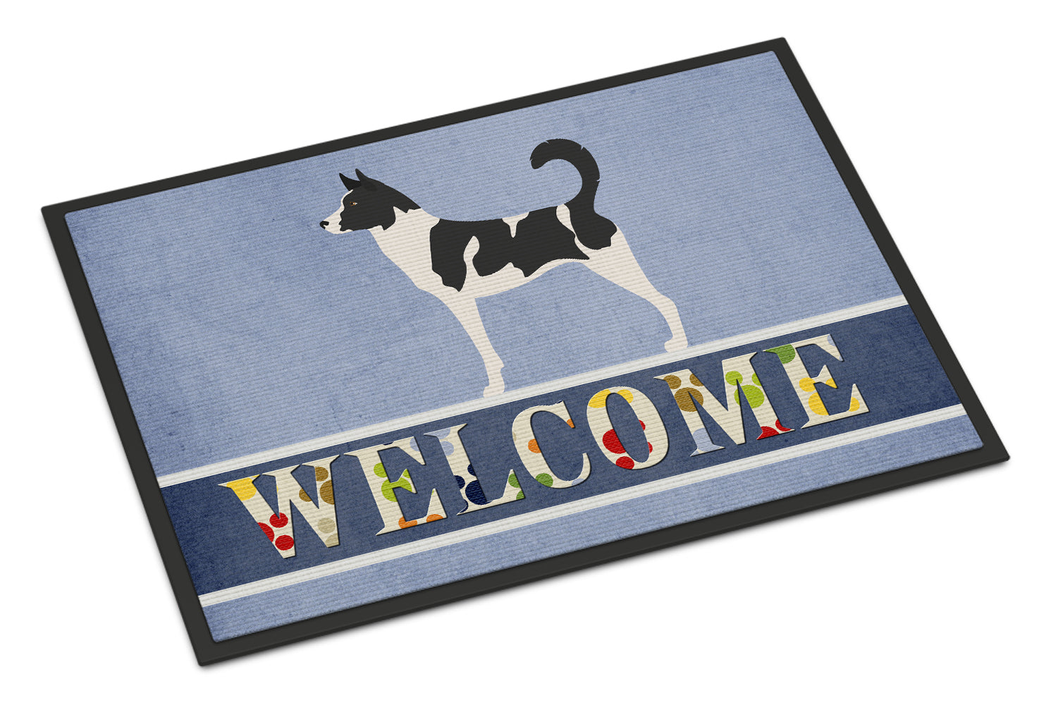 Caroline's Treasures Canaan Dog Welcome Doormat - 24x36 Decorative Floor Mat – Indoor/Outdoor Rug with Artistic Flair BB8329JMAT