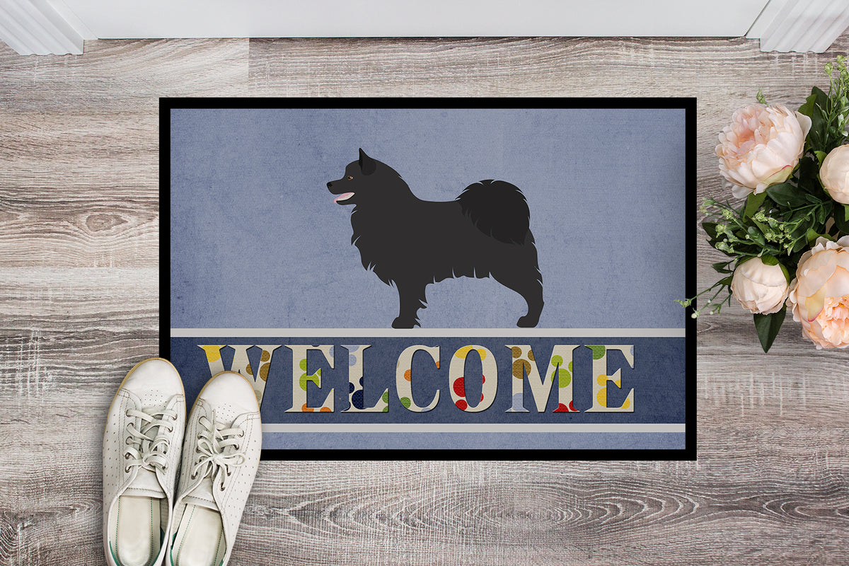 Caroline's Treasures Swedish Lapphund Welcome Doormat - 24x36 Decorative Floor Mat – Indoor/Outdoor Rug with Artistic Flair BB8347JMAT