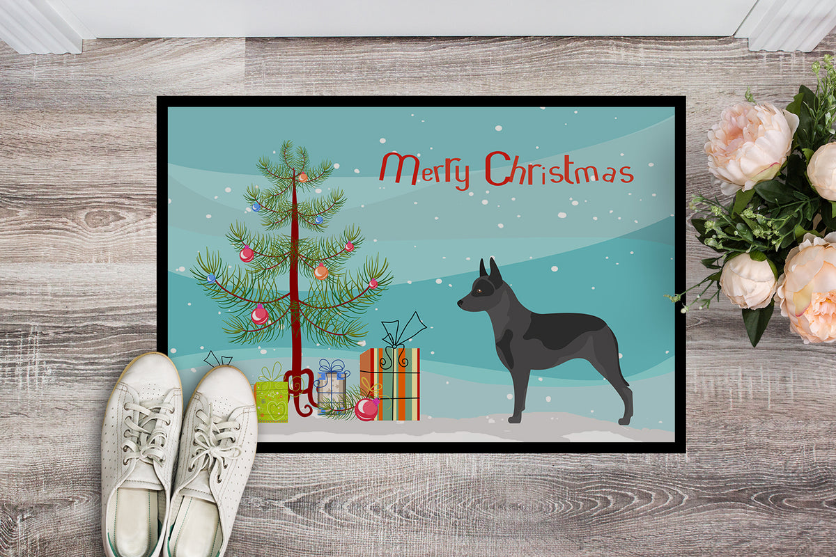 Caroline's Treasures Australian Cattle Dog Christmas Doormat - 24x36 Decorative Floor Mat – Indoor/Outdoor Rug with Artistic Flair BB8451JMAT