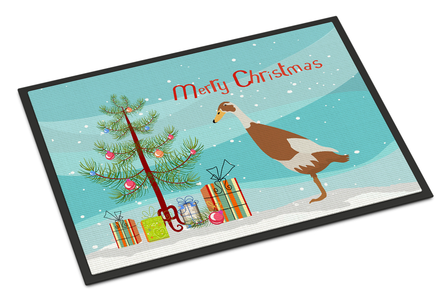 Caroline's Treasures Indian Runner Duck Christmas Doormat - 24x36 Decorative Floor Mat – Indoor/Outdoor Rug with Artistic Flair BB9232JMAT