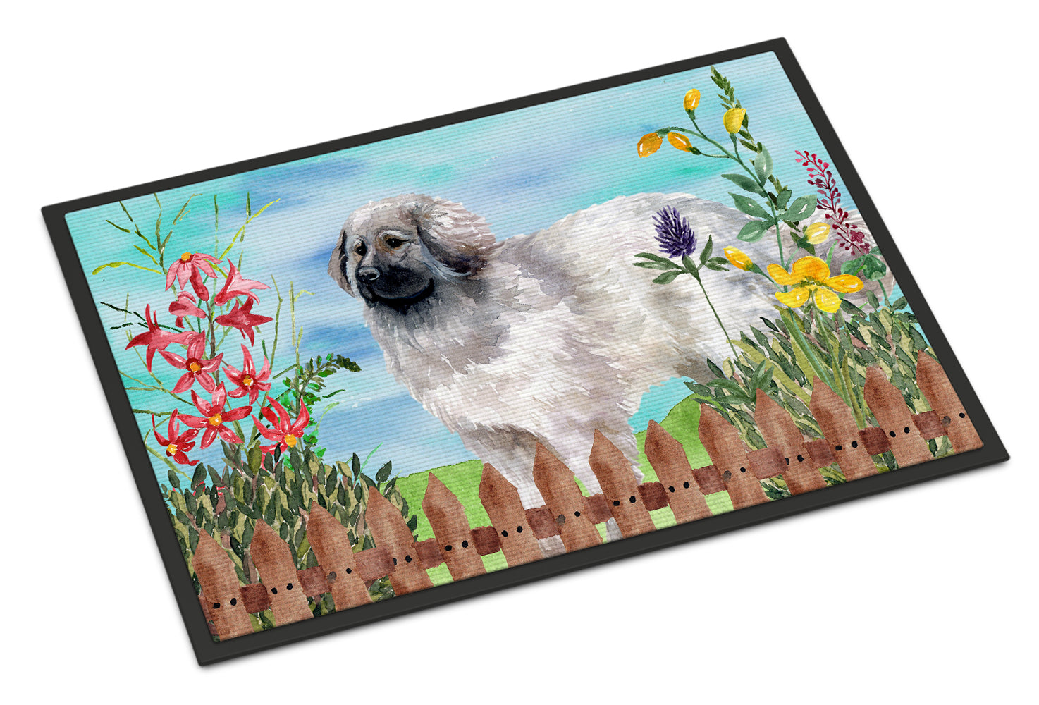 Caroline's Treasures Moscow Watchdog Spring Doormat - 24x36 Decorative Floor Mat – Indoor/Outdoor Rug with Artistic Flair CK1235JMAT