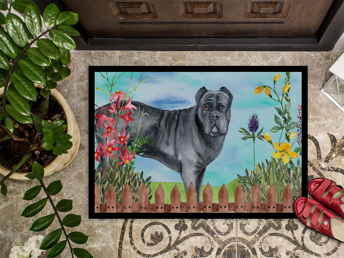 Caroline's Treasures Cane Corso Spring Doormat - 24x36 Decorative Floor Mat – Indoor/Outdoor Rug with Artistic Flair CK1256JMAT