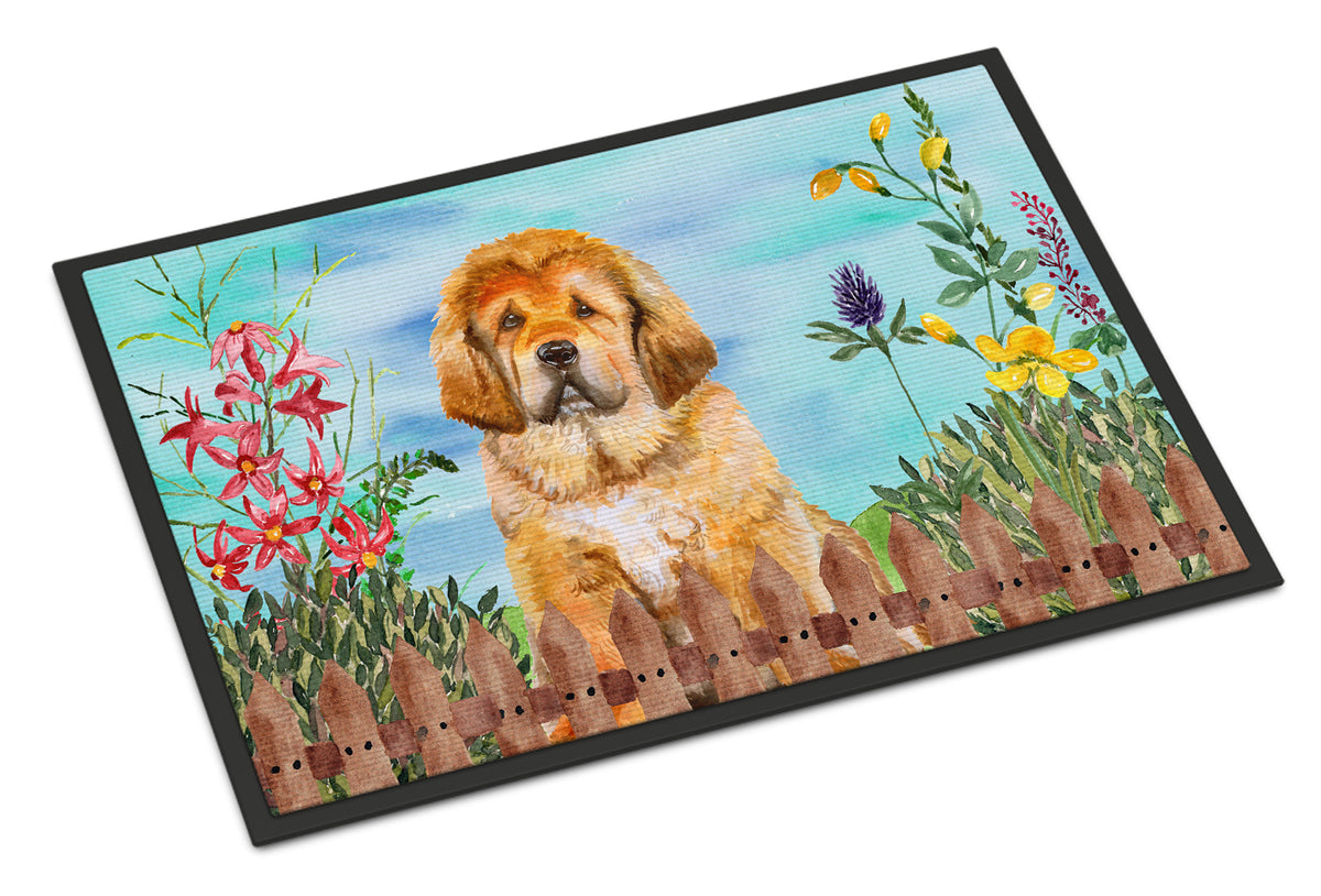 Caroline's Treasures Tibetan Mastiff Spring Doormat - 24x36 Decorative Floor Mat – Indoor/Outdoor Rug with Artistic Flair CK1283JMAT