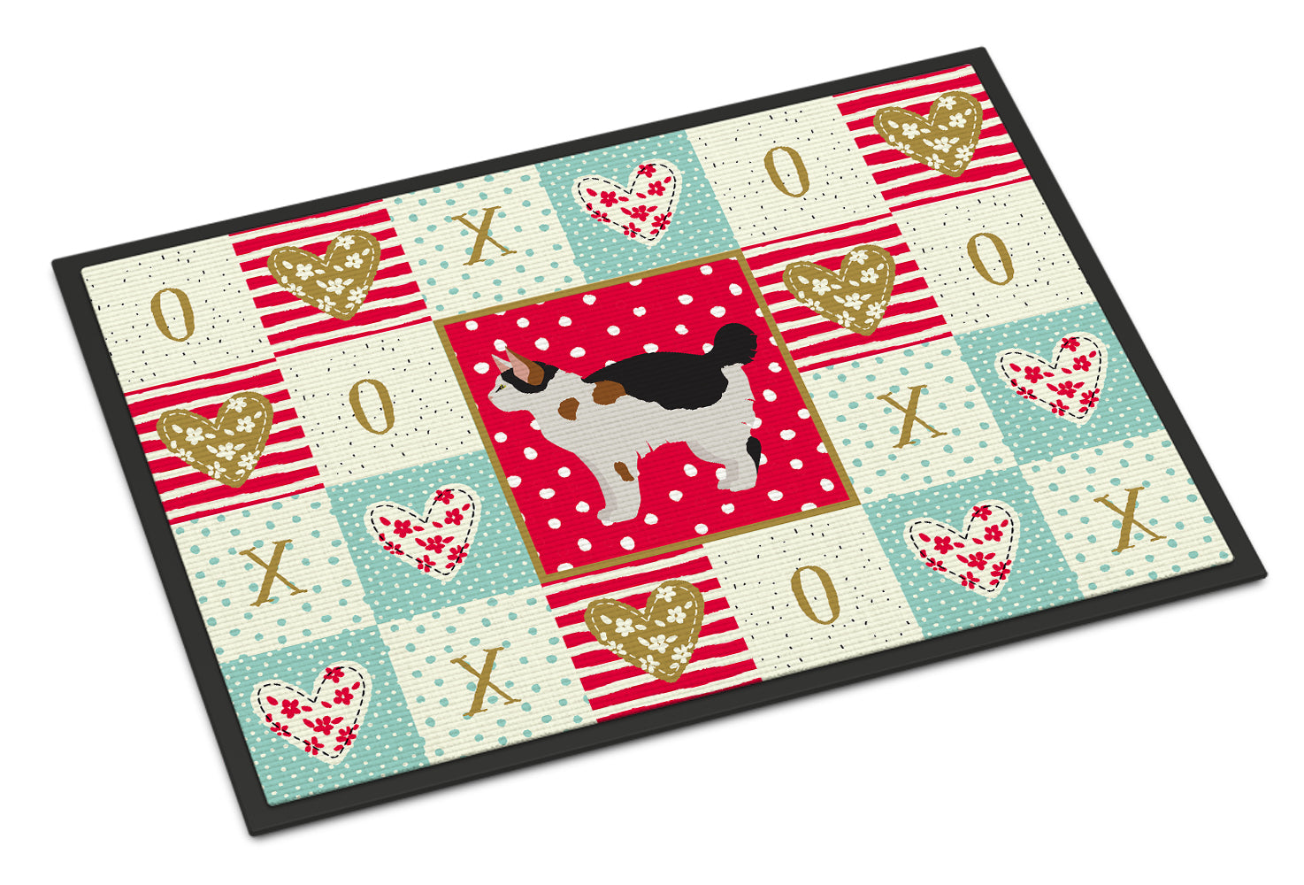Caroline's Treasures Manx #3 Cat Love Doormat - 24x36 Decorative Floor Mat – Indoor/Outdoor Rug with Artistic Flair CK5648JMAT