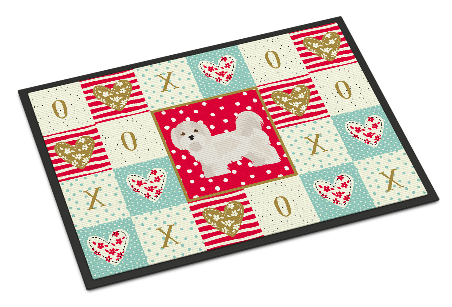 Caroline's Treasures Kyi-Leo Love Doormat - 24x36 Decorative Floor Mat – Indoor/Outdoor Rug with Artistic Flair CK5855JMAT