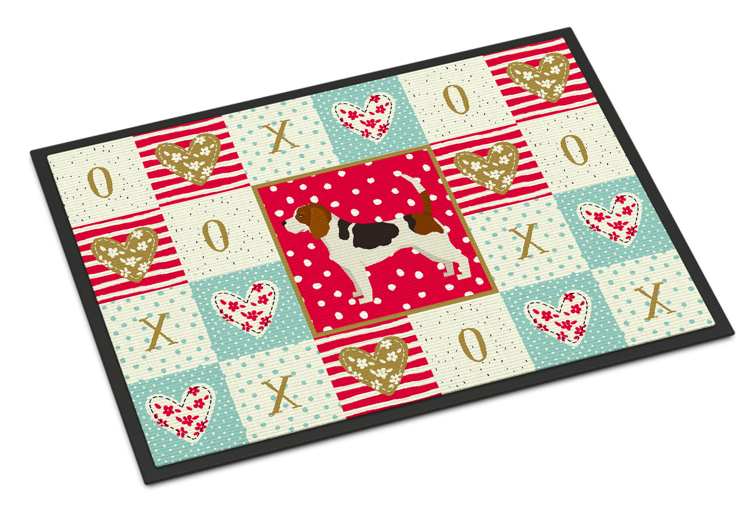 Caroline's Treasures Beagle Love Doormat - 24x36 Decorative Floor Mat – Indoor/Outdoor Rug with Artistic Flair CK5909JMAT