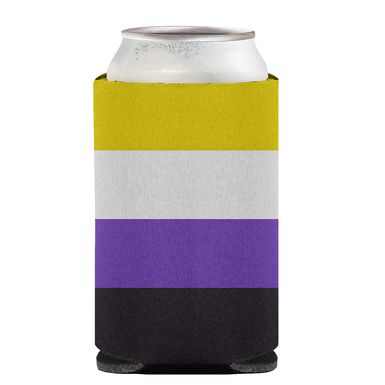 Nonbinary Pride Can or Bottle Hugger  the-store.com.