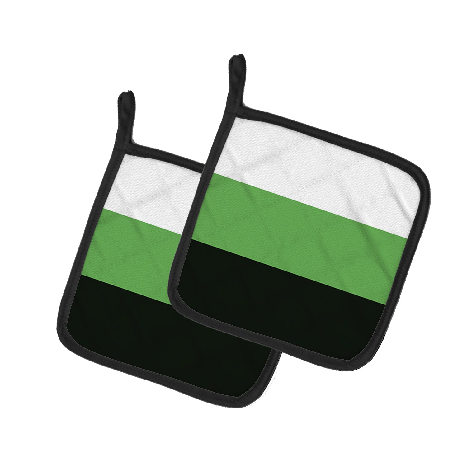 Caroline's Treasures Neutrois Pride Pot Holders - Set of 2 - Heat-Resistant Kitchen Essentials