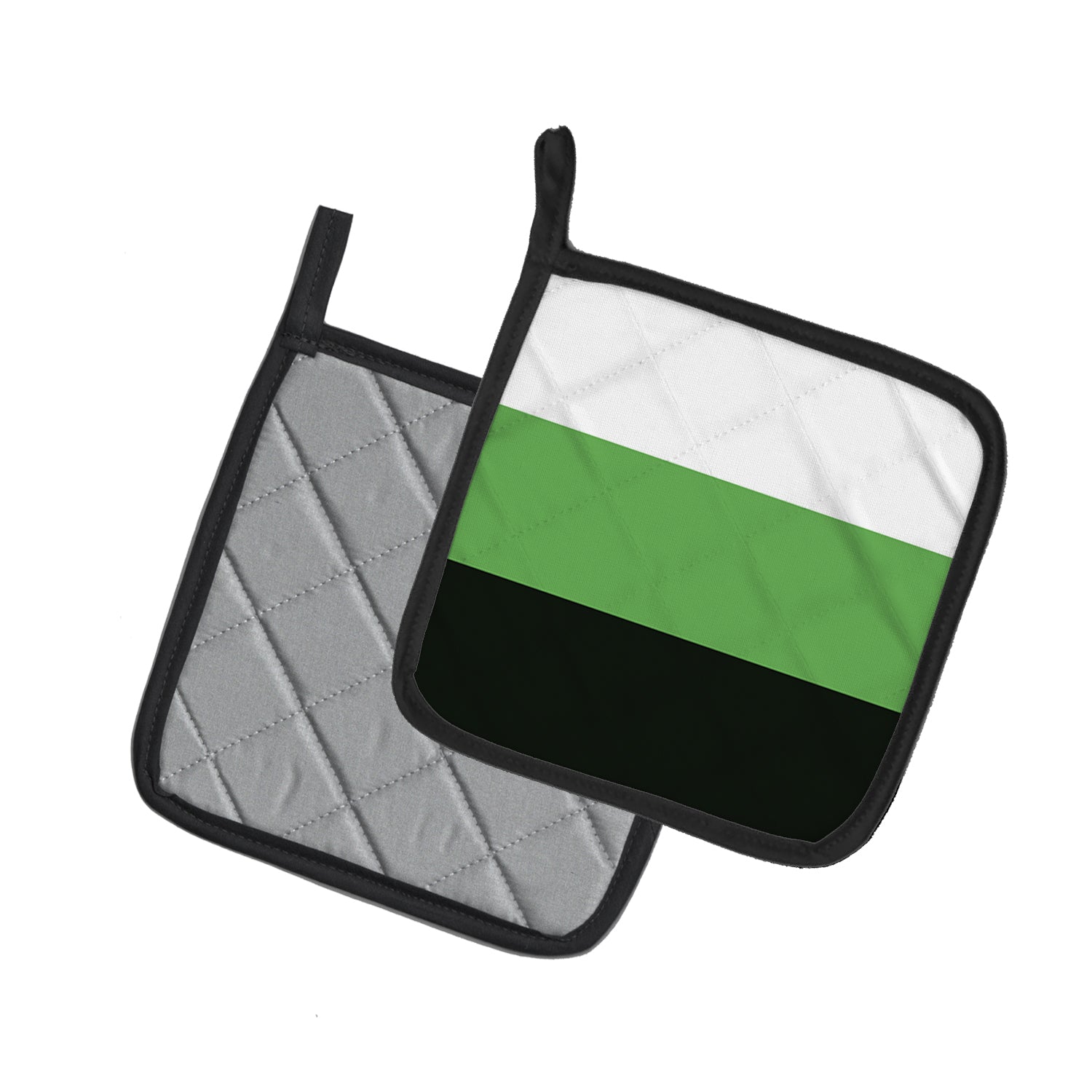 Caroline's Treasures Neutrois Pride Pot Holders - Set of 2 - Heat-Resistant Kitchen Essentials