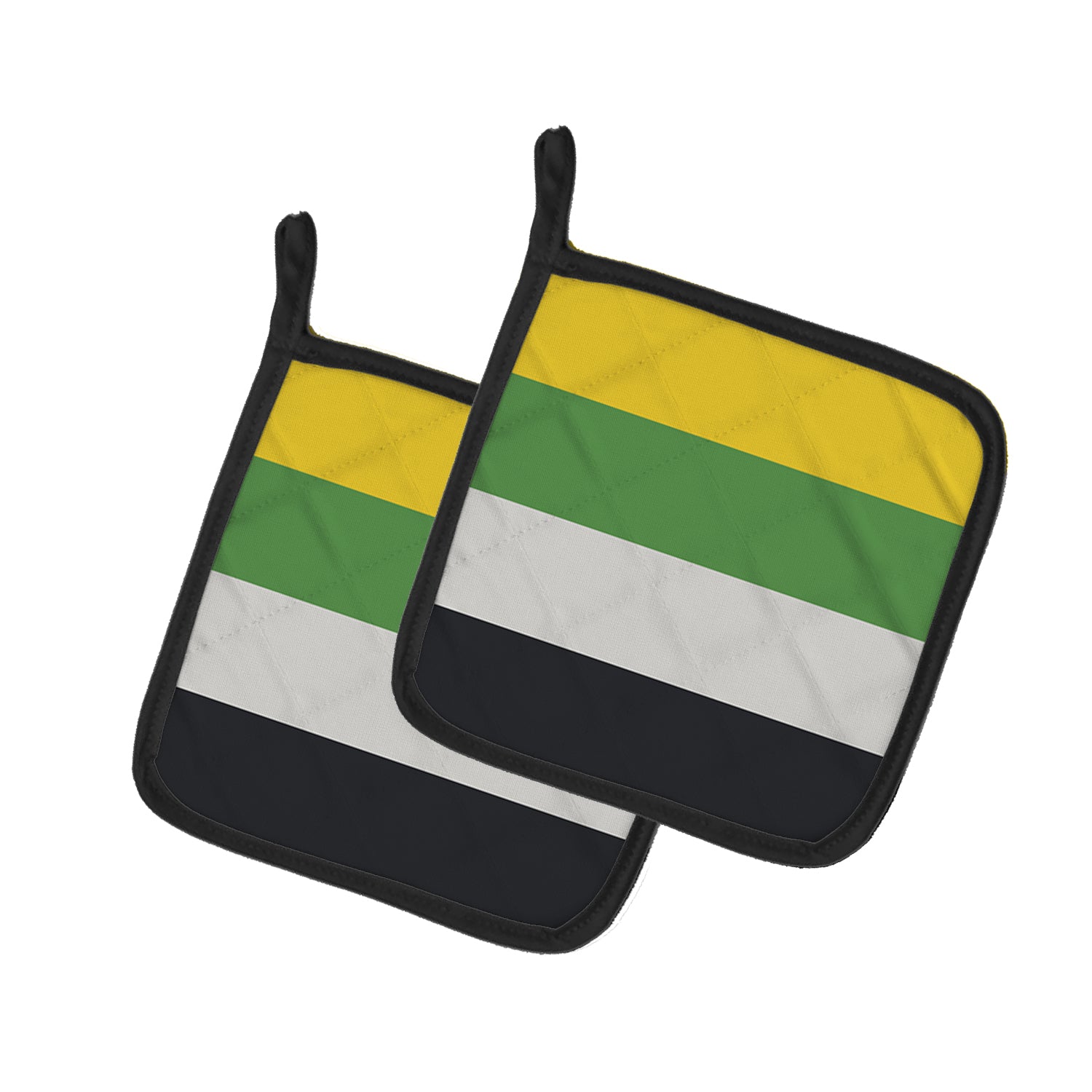 Caroline's Treasures Skiliosexual Pride Pot Holders - Set of 2 - Heat-Resistant Kitchen Essentials