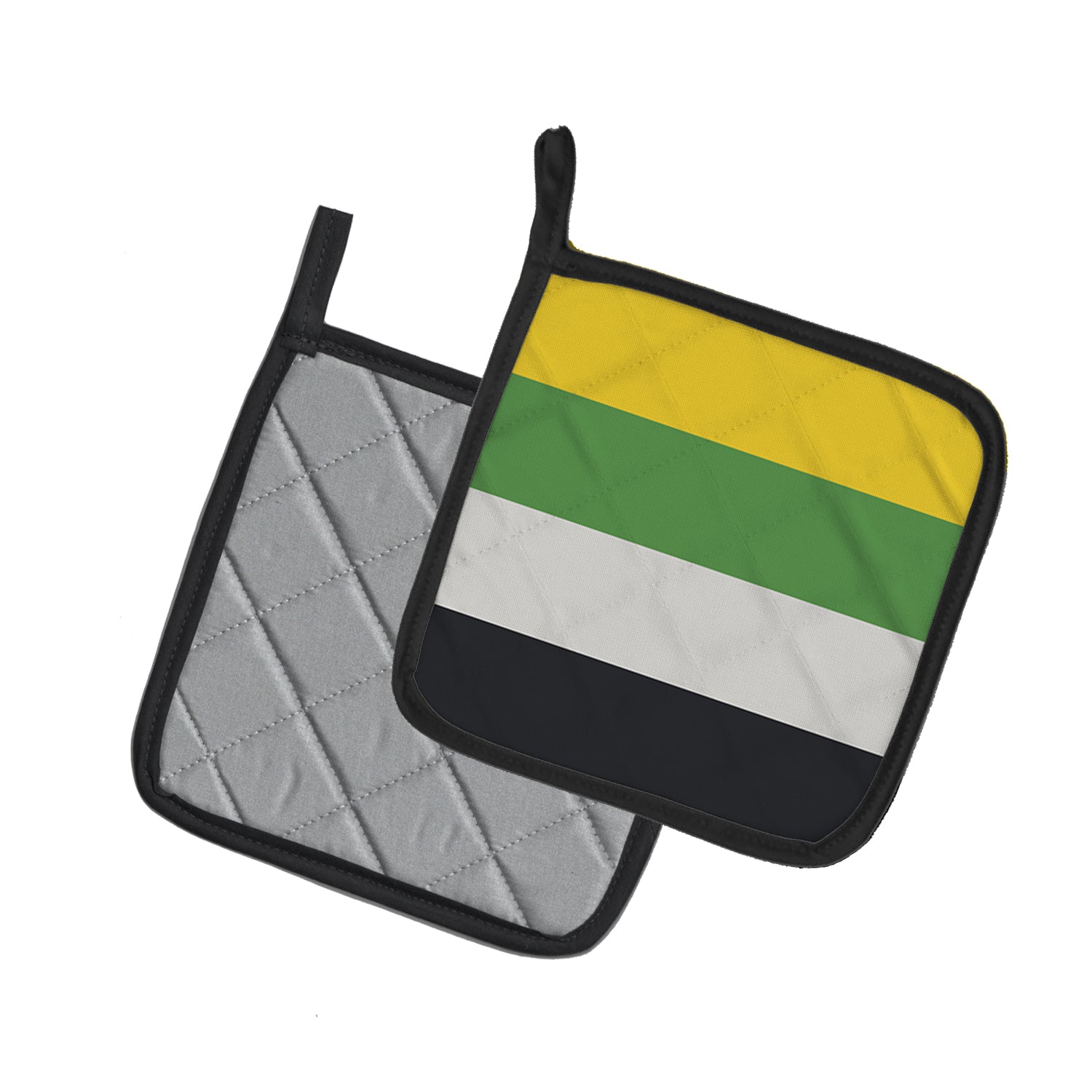 Caroline's Treasures Skiliosexual Pride Pot Holders - Set of 2 - Heat-Resistant Kitchen Essentials