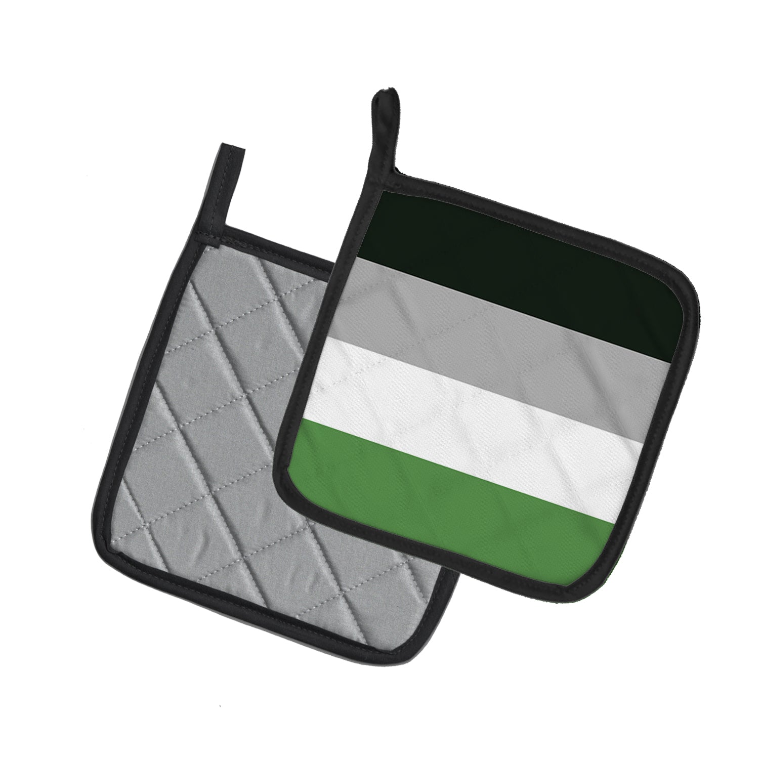 Caroline's Treasures Androphilia Pride Pot Holders - Set of 2 - Heat-Resistant Kitchen Essentials