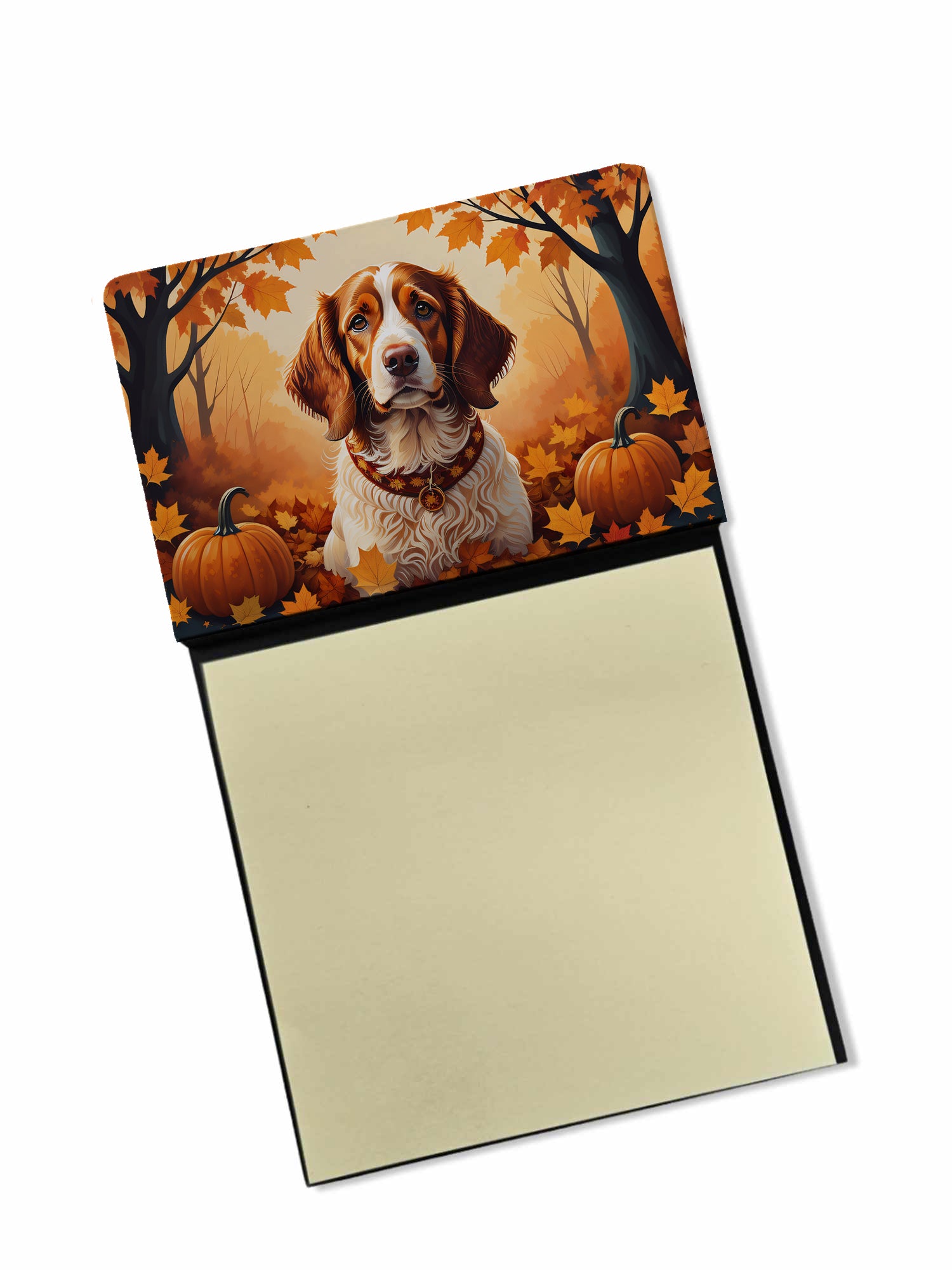 Buy this Brittany Spaniel Fall Sticky Note Holder