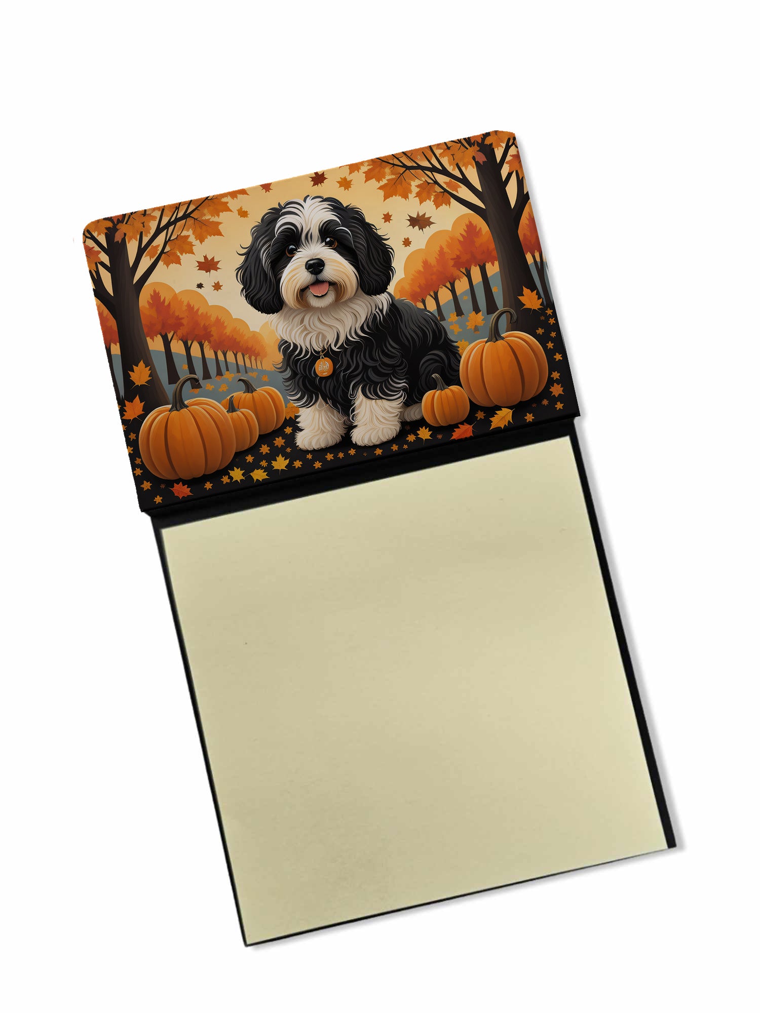 Buy this Havanese Fall Sticky Note Holder