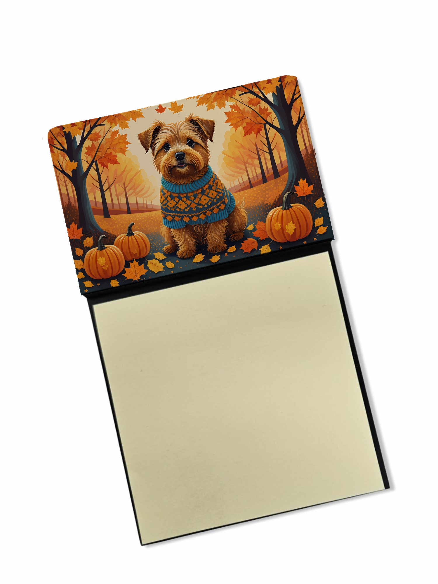 Buy this Norfolk Terrier Fall Sticky Note Holder