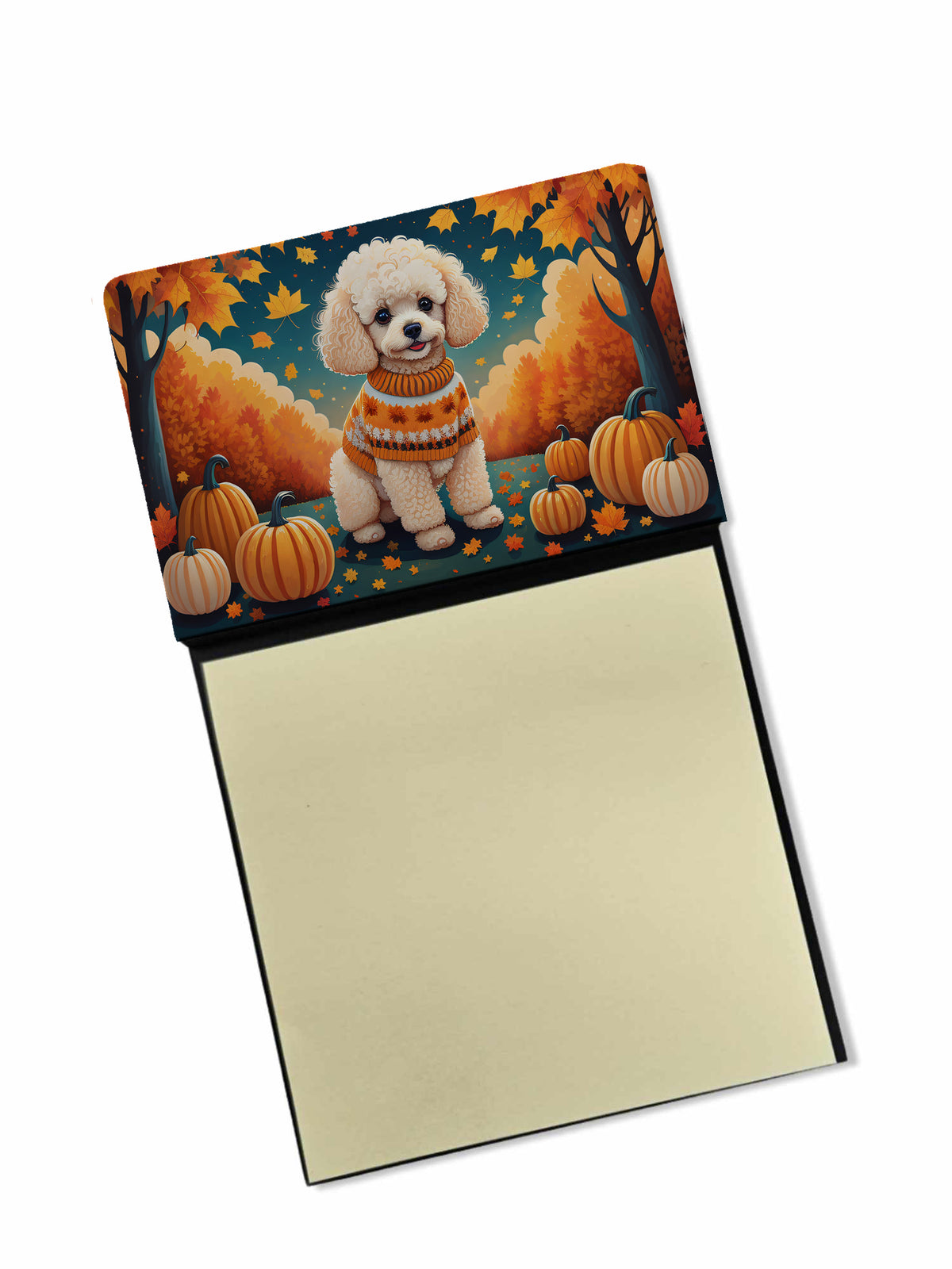 Buy this Poodle Fall Sticky Note Holder
