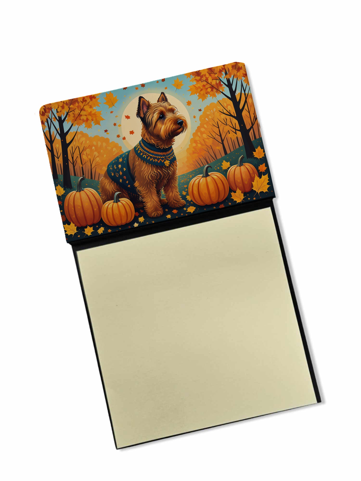 Buy this Welsh Terrier Fall Sticky Note Holder