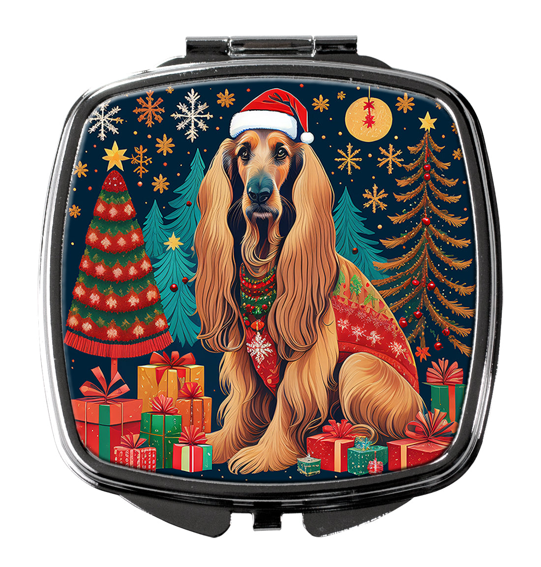 Buy this Afghan Hound Christmas Compact Mirror