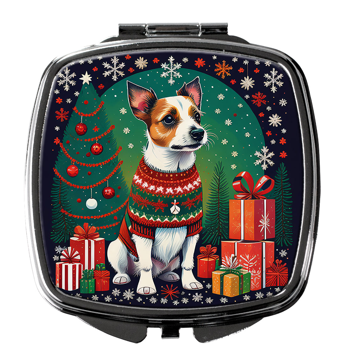 Buy this Jack Russell Terrier Christmas Compact Mirror