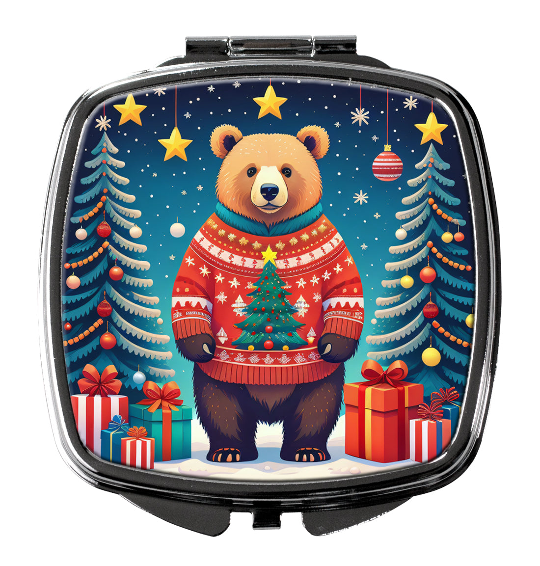 Buy this Bear Christmas Compact Mirror