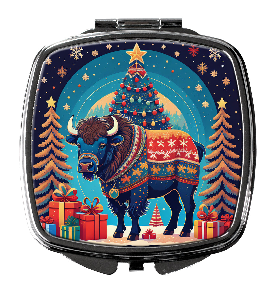 Buy this Buffalo Christmas Compact Mirror