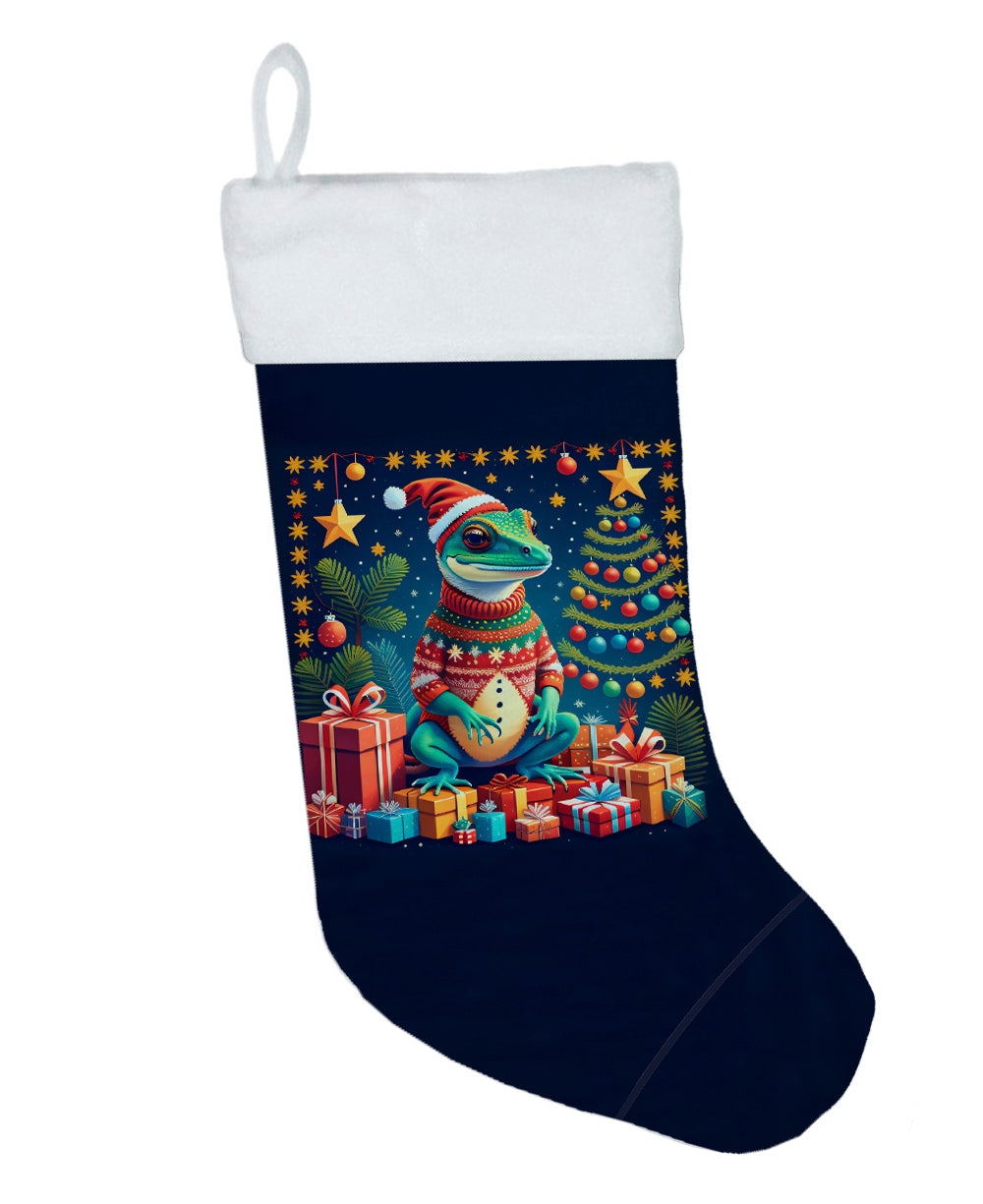 Caroline's Treasures Gecko Christmas Christmas Stocking