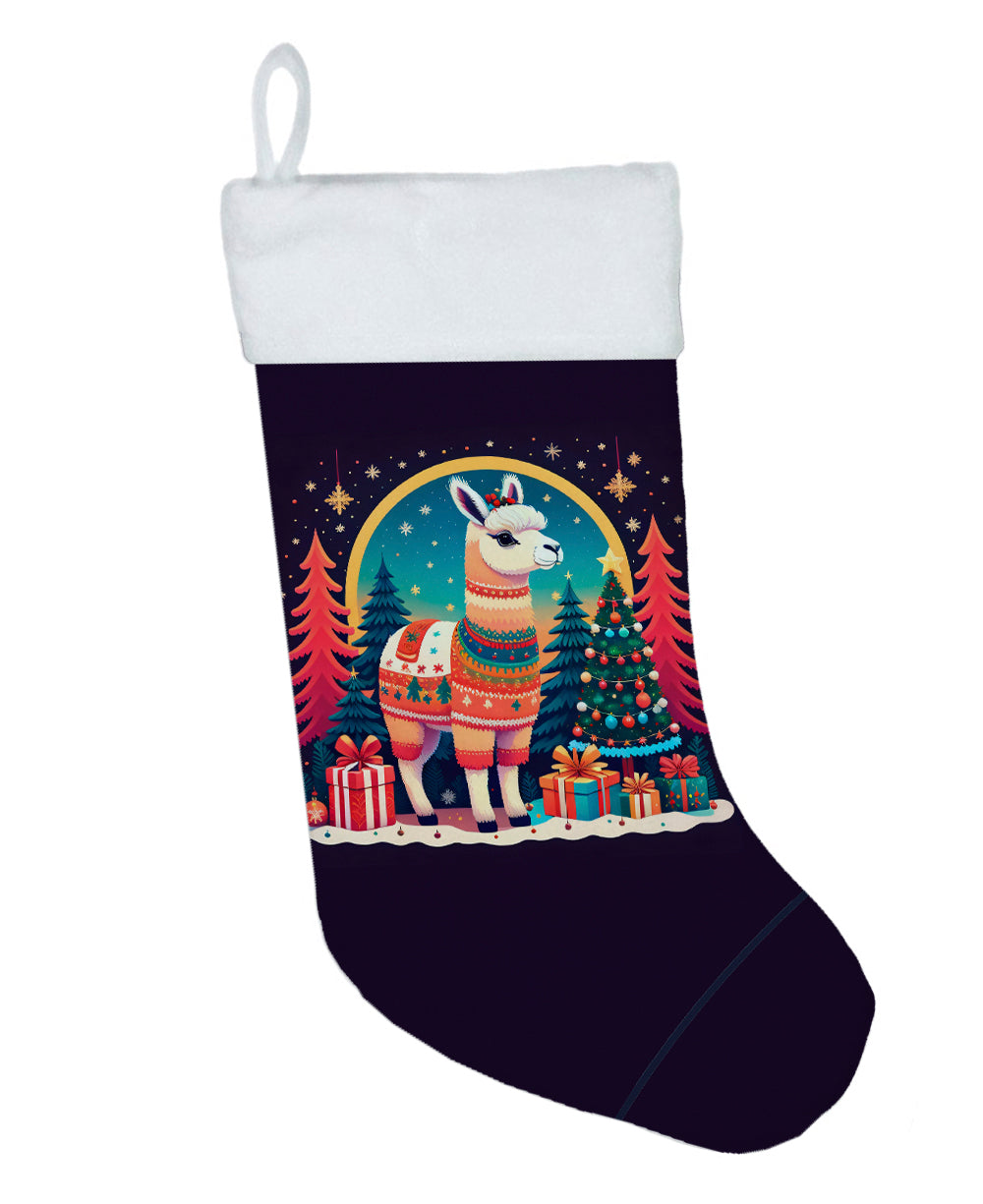 Caroline's Treasures Llama Christmas Christmas Stocking