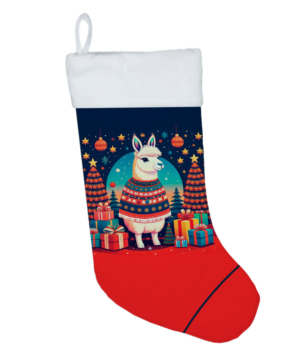Caroline's Treasures Llama Christmas Christmas Stocking