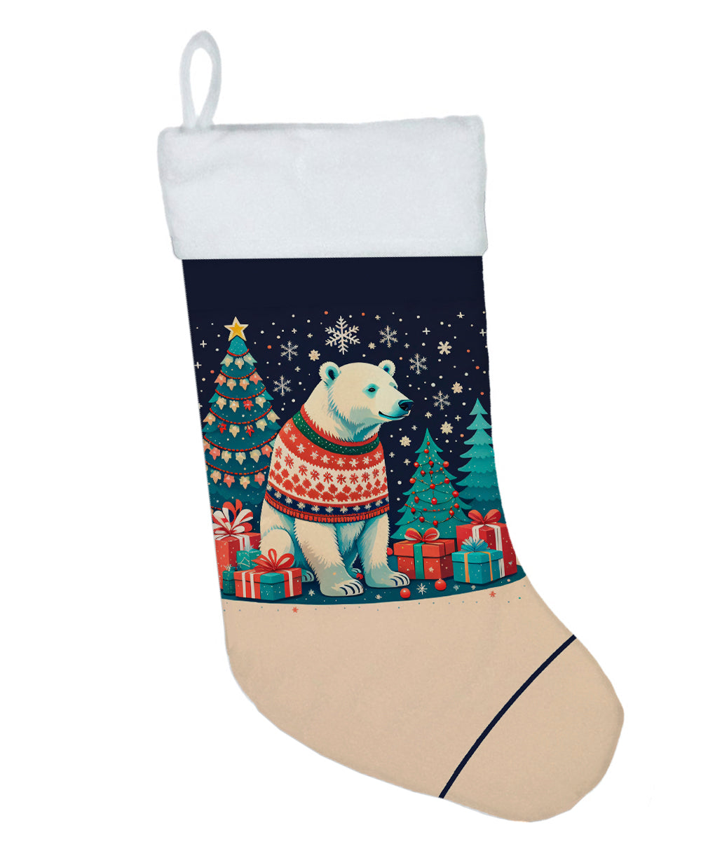 Caroline's Treasures Polar Bear Christmas Christmas Stocking