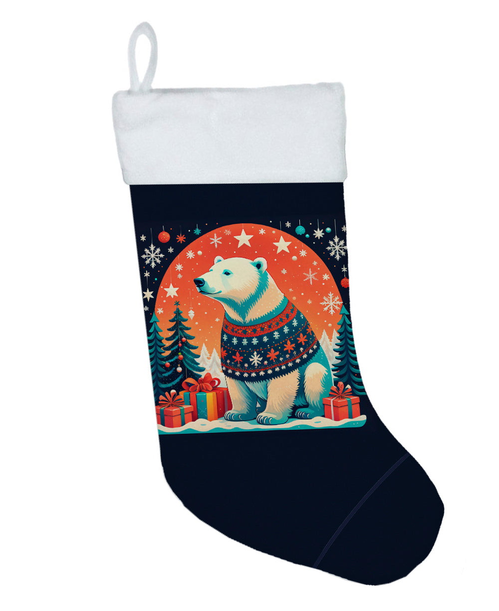 Caroline's Treasures Polar Bear Christmas Christmas Stocking