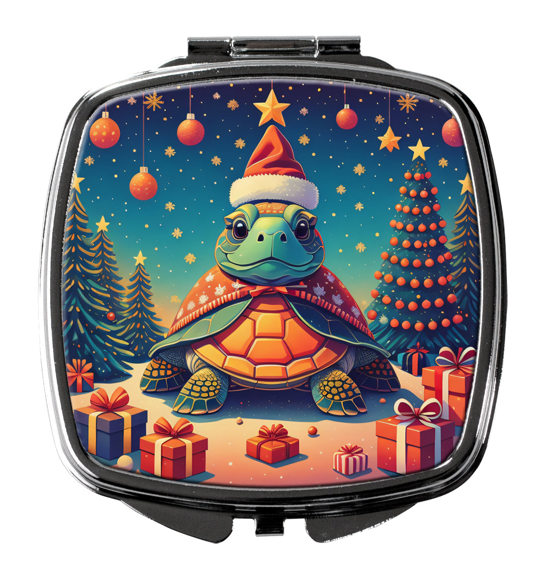 Buy this Turtle Christmas Compact Mirror