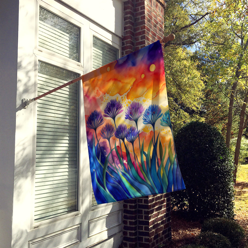 Caroline's Treasures Agapanthus in Color House Flag