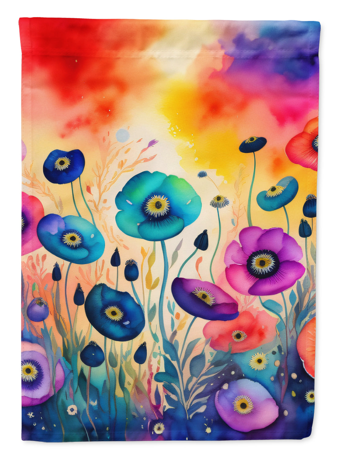 Buy this Anemones in Color House Flag