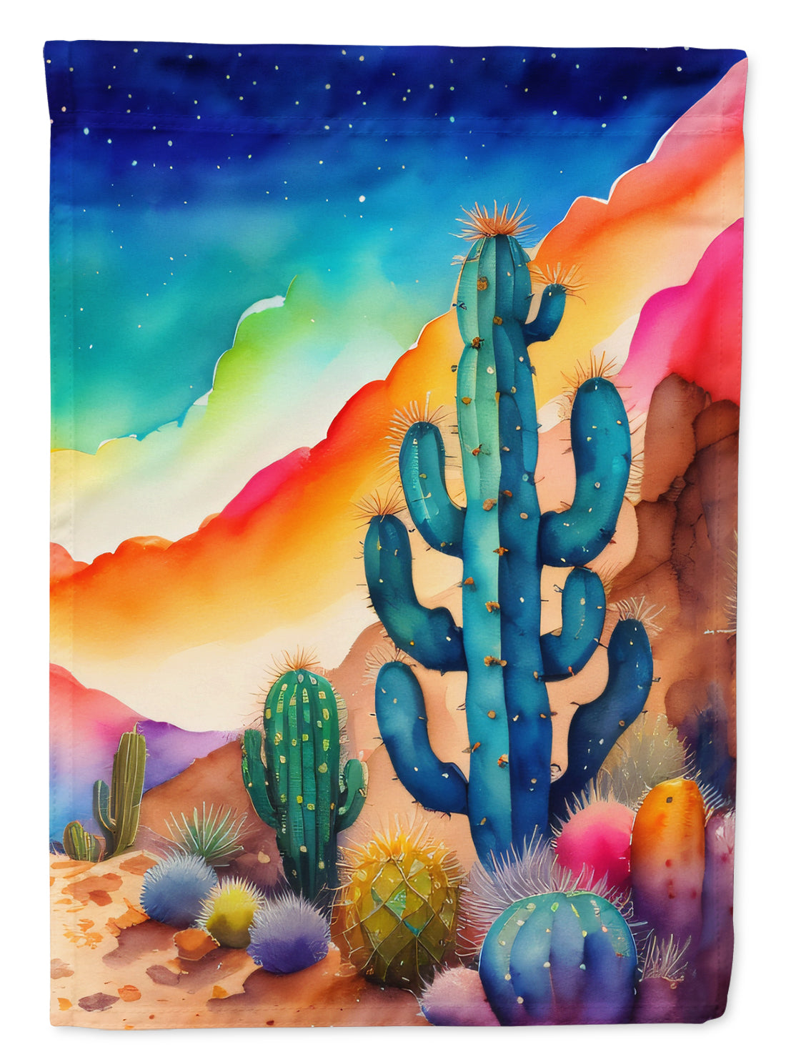 Buy this Cactus in Color House Flag