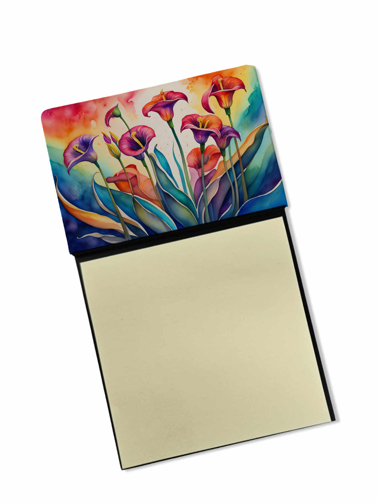 Buy this Calla Lilies in Color Sticky Note Holder