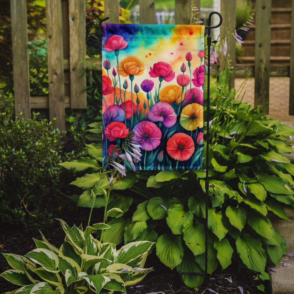 Buy this Carnations in Color Garden Flag