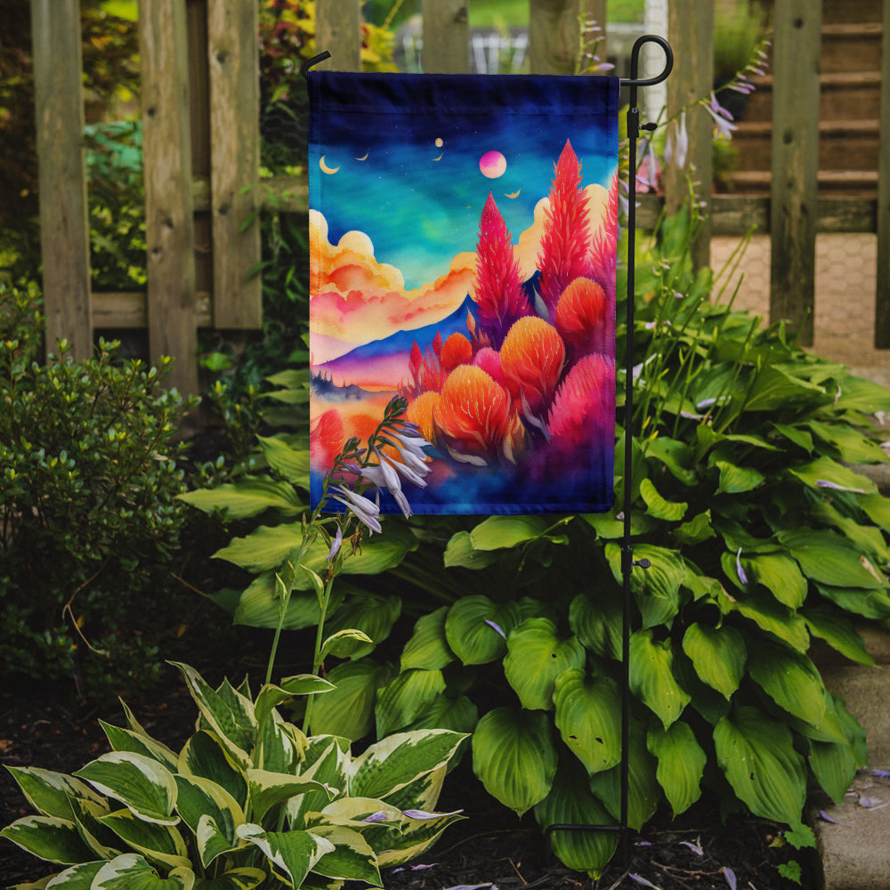 Celosia in Color Garden Flag
