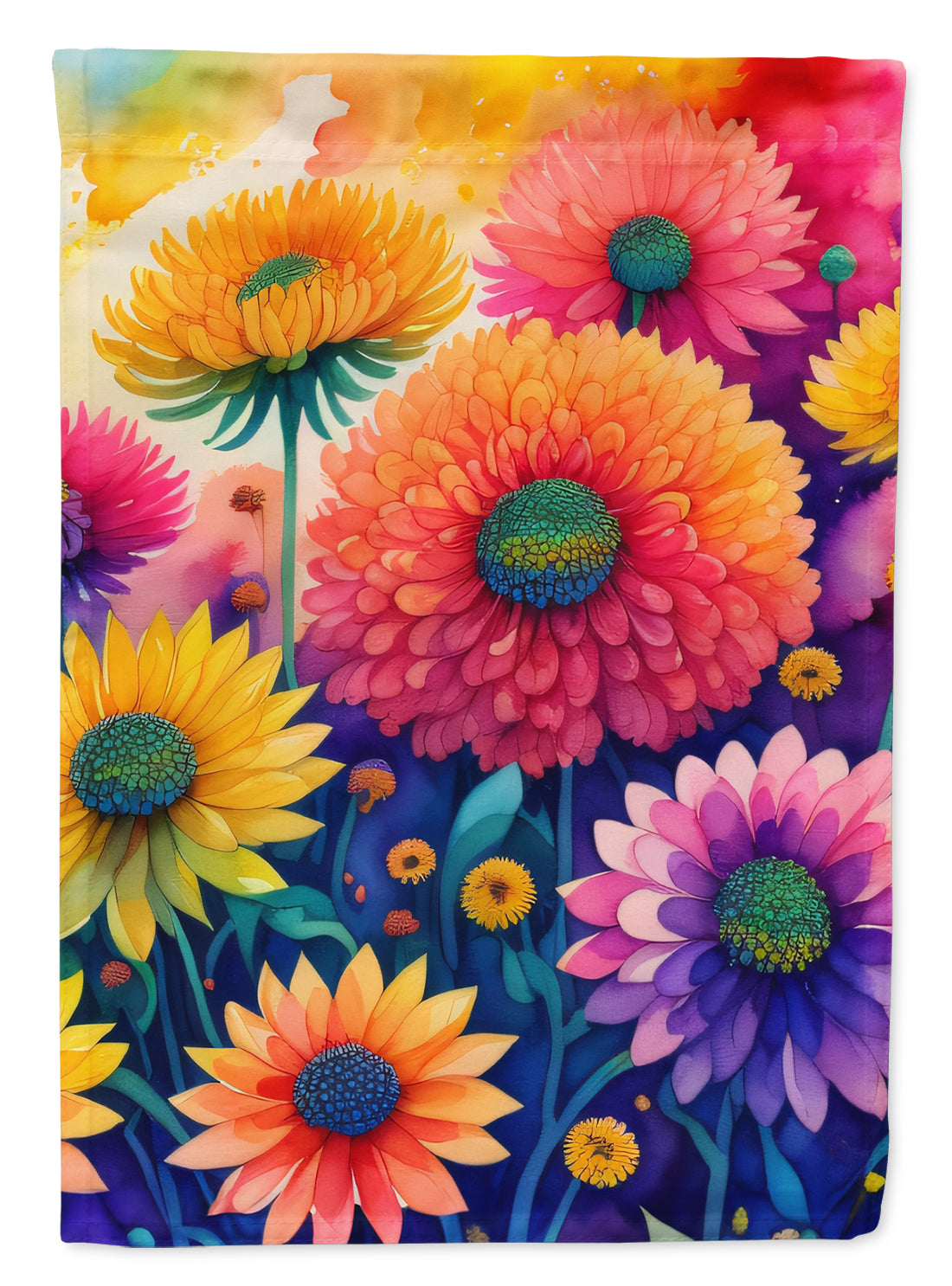 Buy this Chrysanthemums in Color House Flag