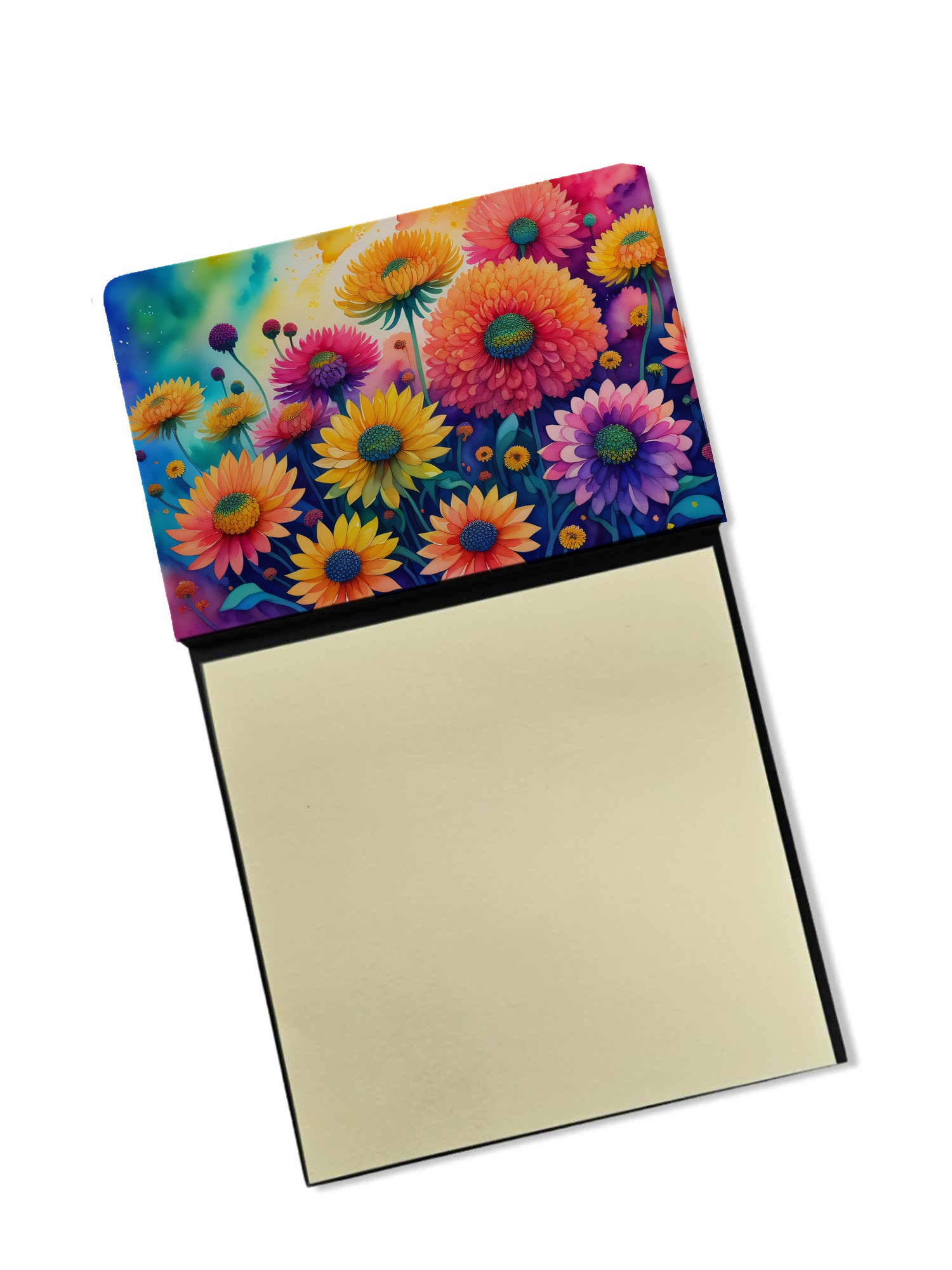 Buy this Chrysanthemums in Color Sticky Note Holder