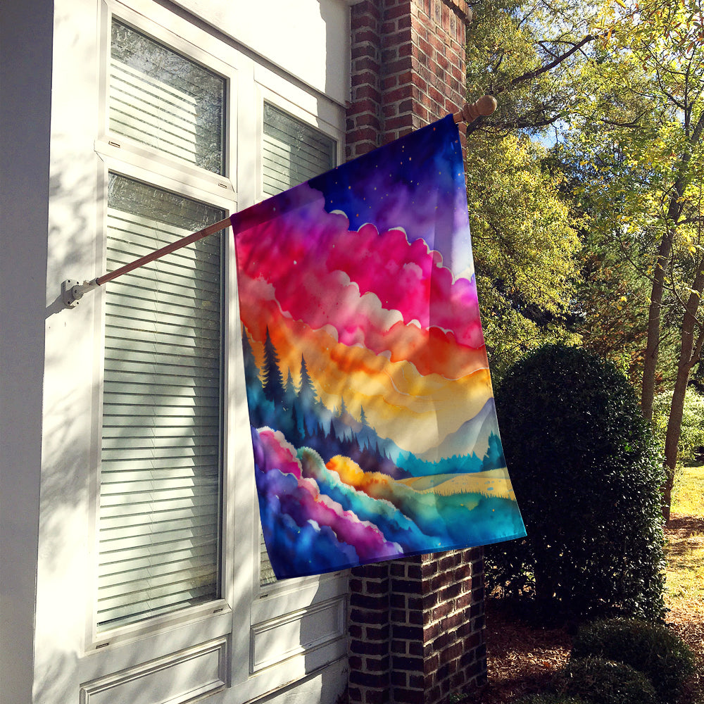 Caroline's Treasures Dusty Miller in Color House Flag