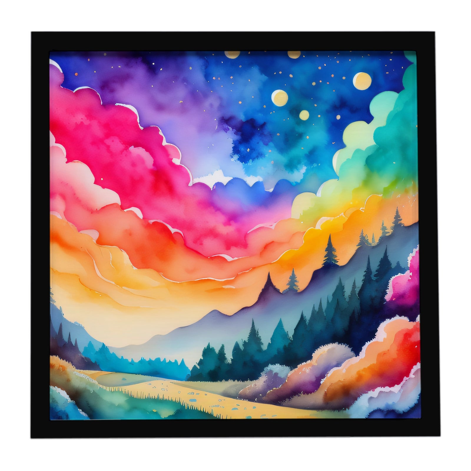 Caroline's Treasures Dusty Miller in Color Framed Metal Print